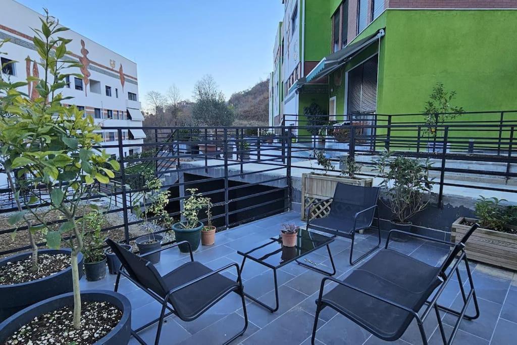 Apartmán Deluxe Flat With Garden_Tirana Exteriér fotografie